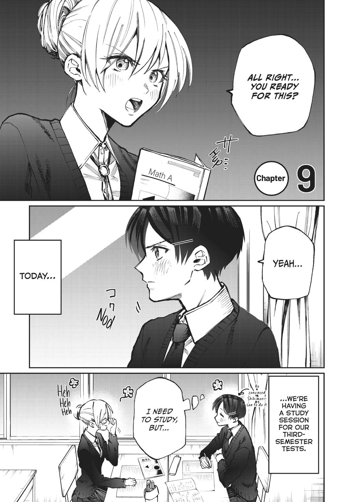 Shikimori's Not Just a Cutie Chapter 9 - Page 1