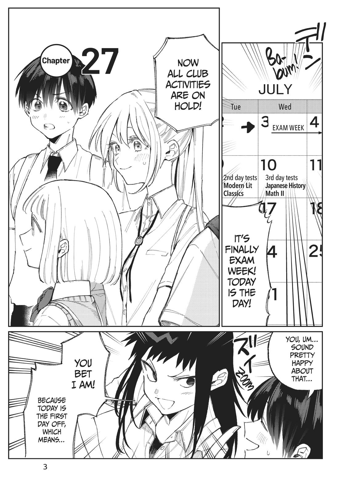 Shikimori's Not Just a Cutie Chapter 27 - Page 4