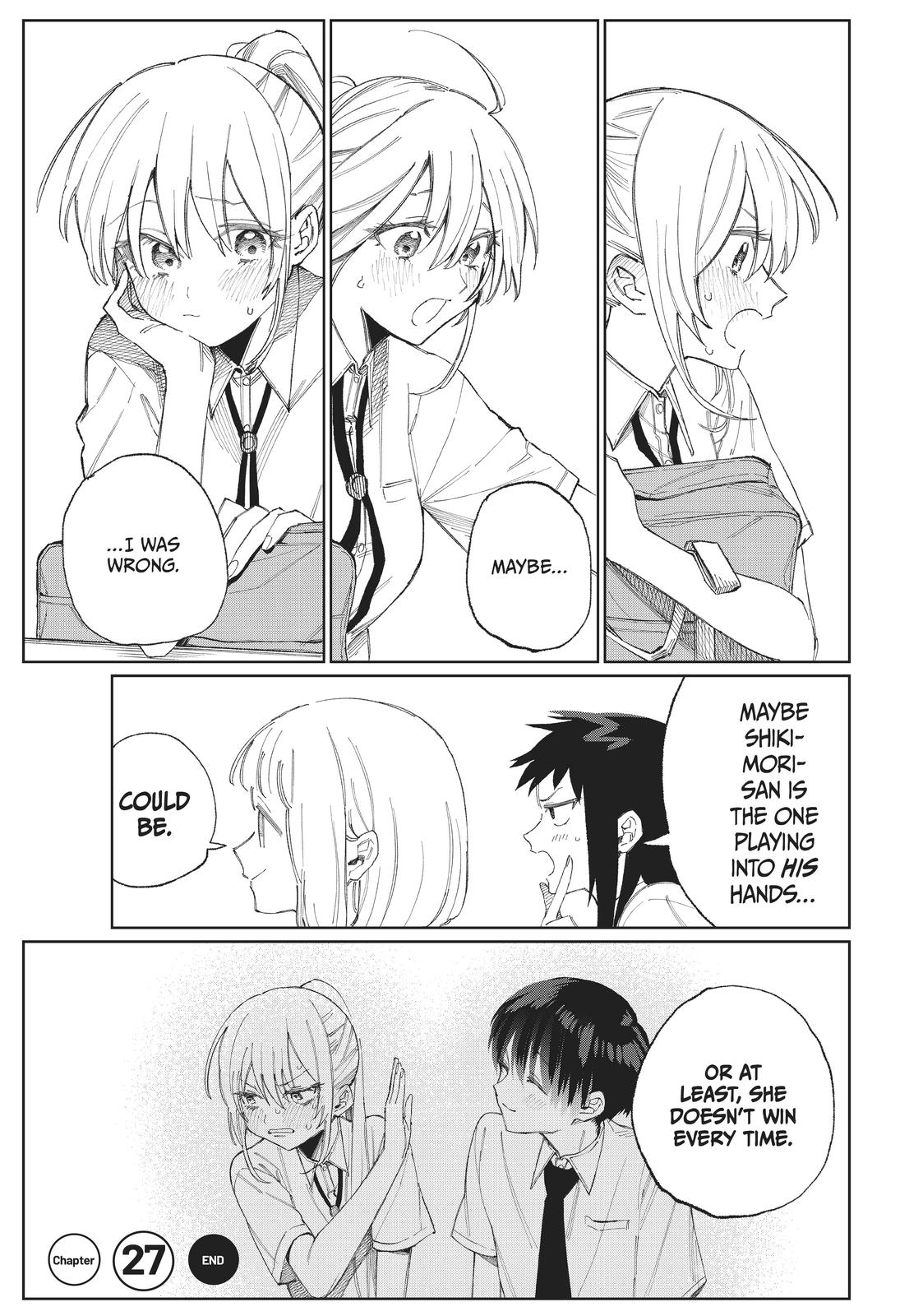 Shikimori's Not Just a Cutie Chapter 27 - Page 14