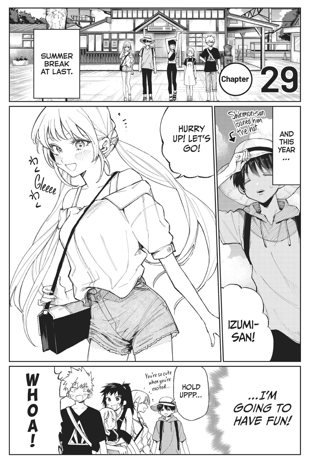 Shikimori's Not Just a Cutie Chapter 29 - Page 1