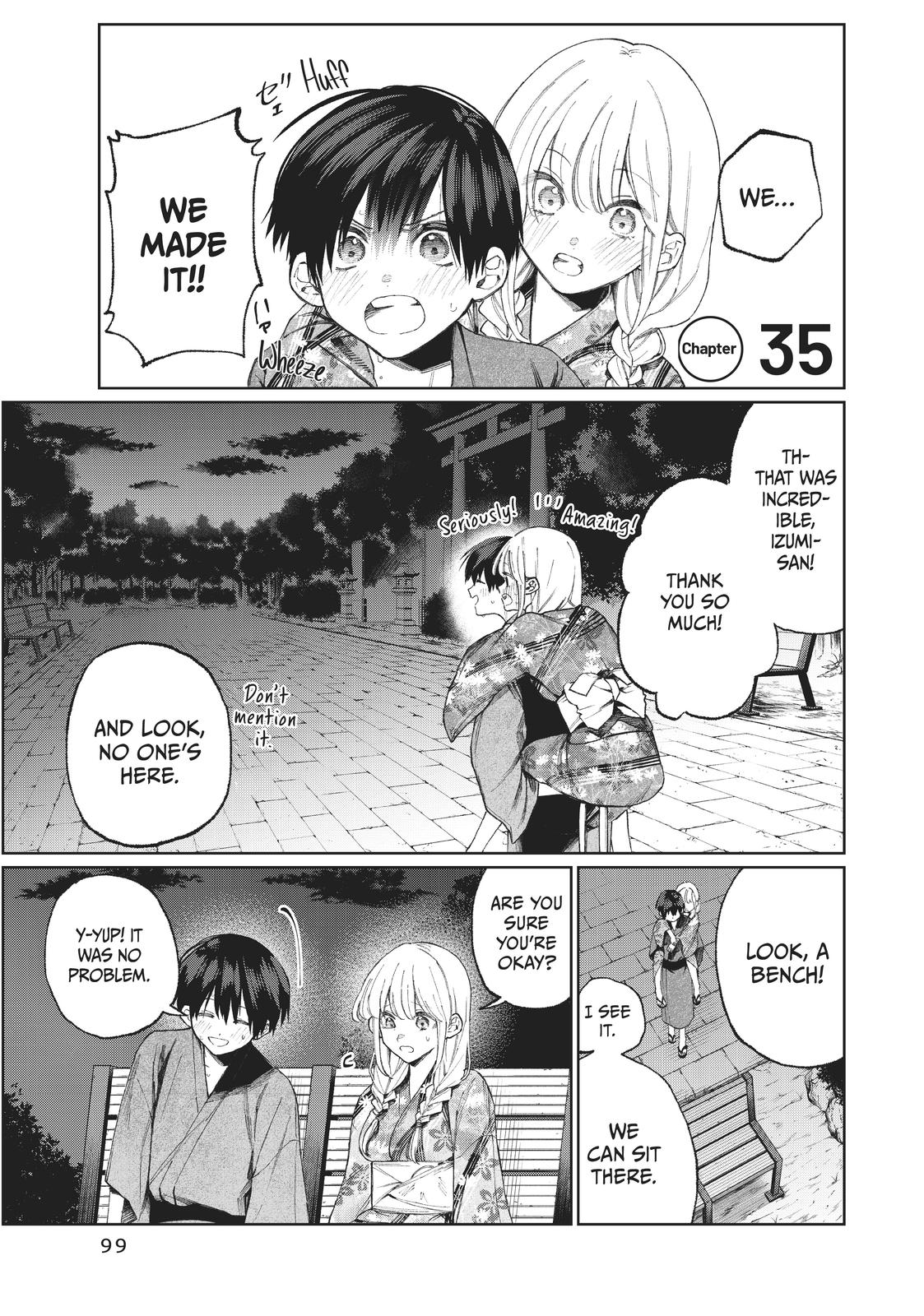 Shikimori's Not Just a Cutie Chapter 35 - Page 1