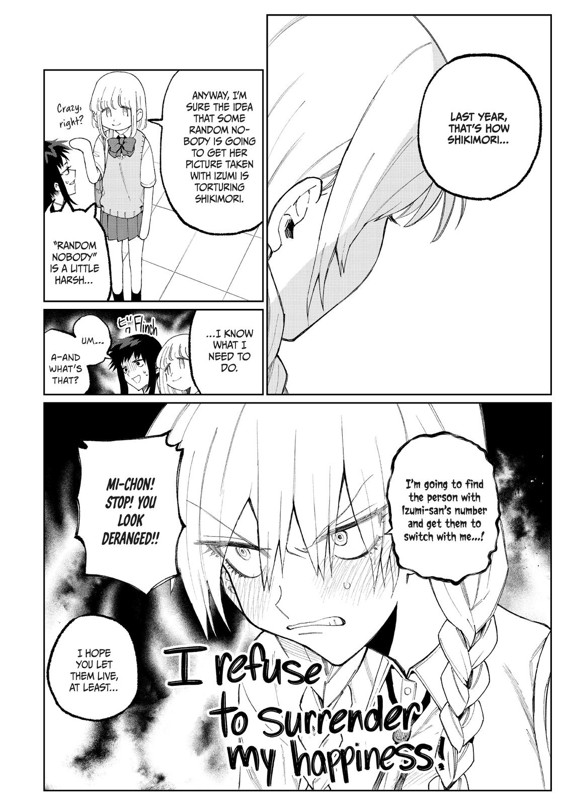 Shikimori's Not Just a Cutie Chapter 40 - Page 10