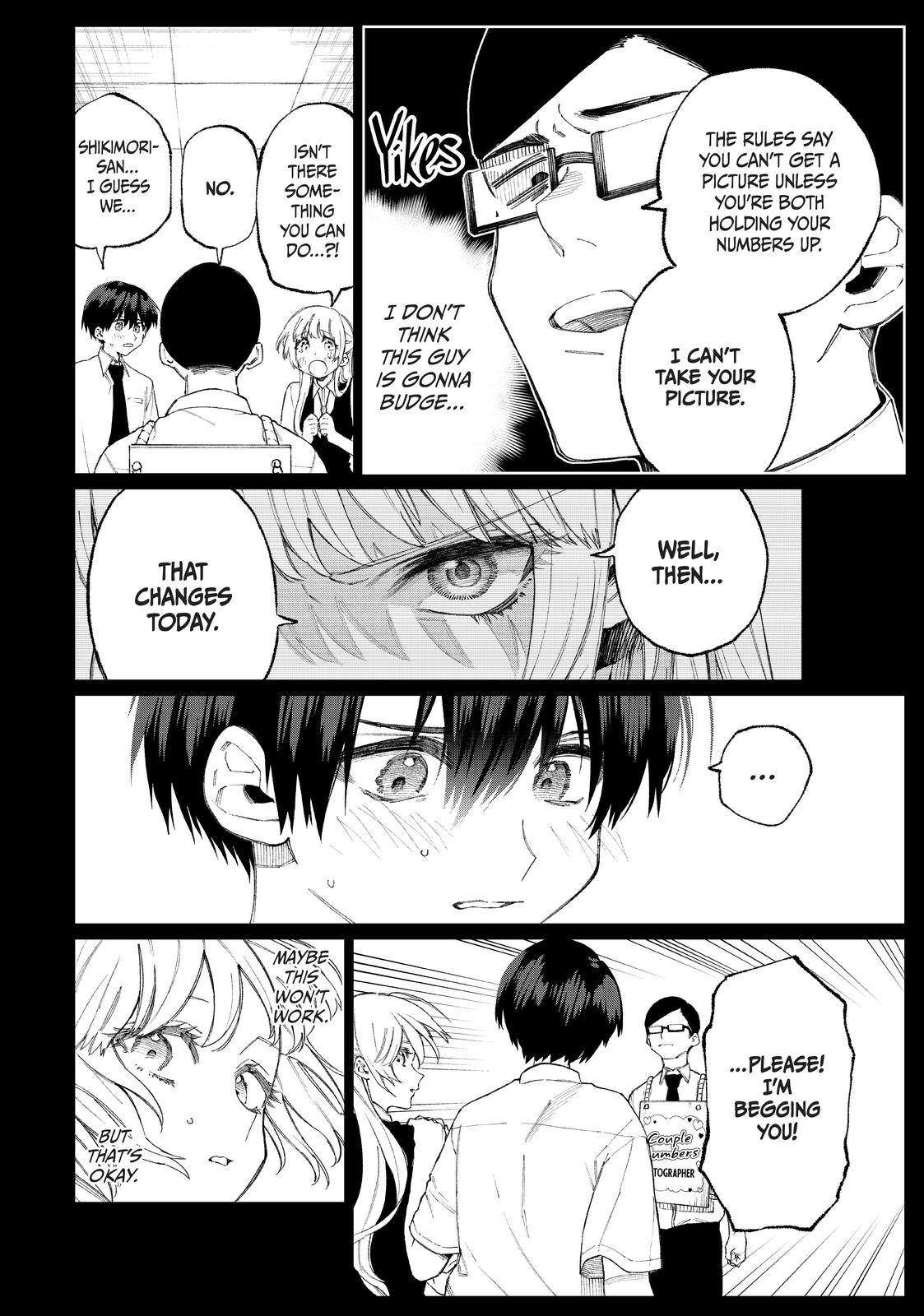 Shikimori's Not Just a Cutie Chapter 41 - Page 8