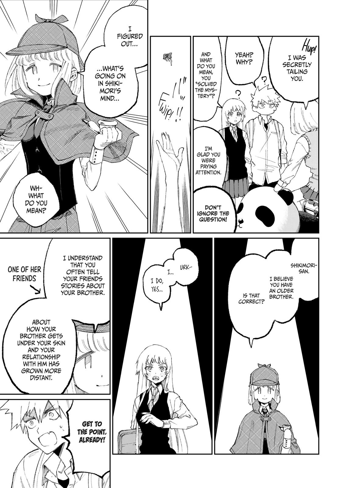 Shikimori's Not Just a Cutie Chapter 46 - Page 13