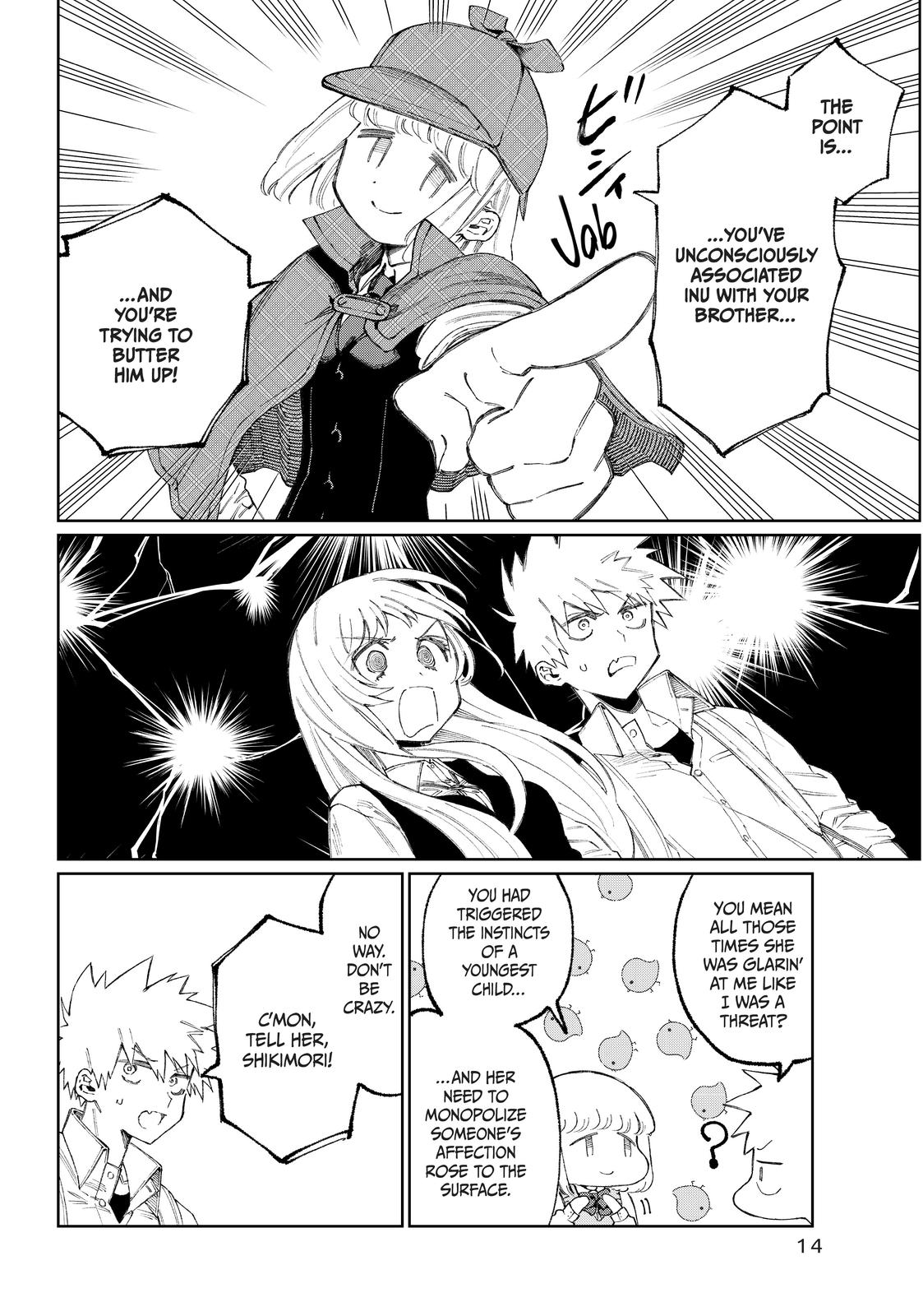 Shikimori's Not Just a Cutie Chapter 46 - Page 14