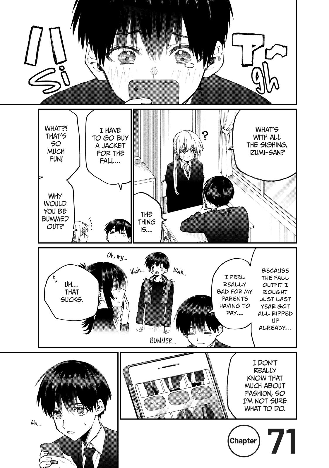 Shikimori's Not Just a Cutie Chapter 71 - Page 1