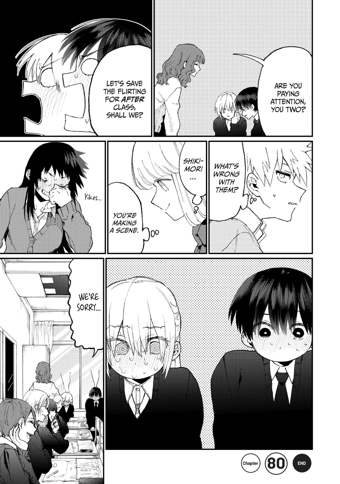 Shikimori's Not Just a Cutie Chapter 80 - Page 9