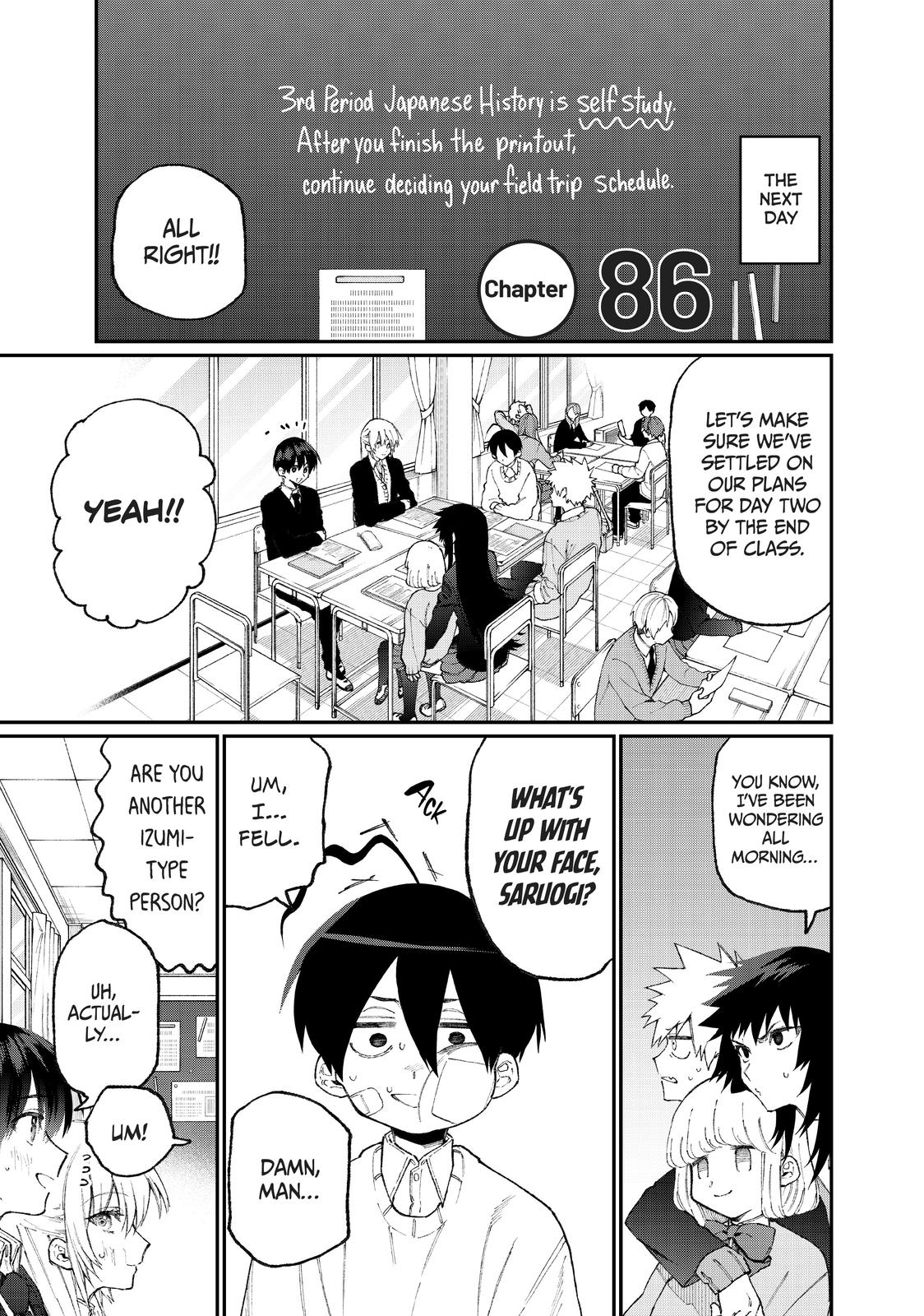Shikimori's Not Just a Cutie Chapter 86 - Page 1