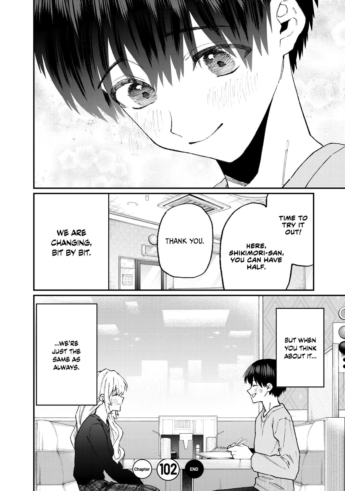 Shikimori's Not Just a Cutie Chapter 102 - Page 12