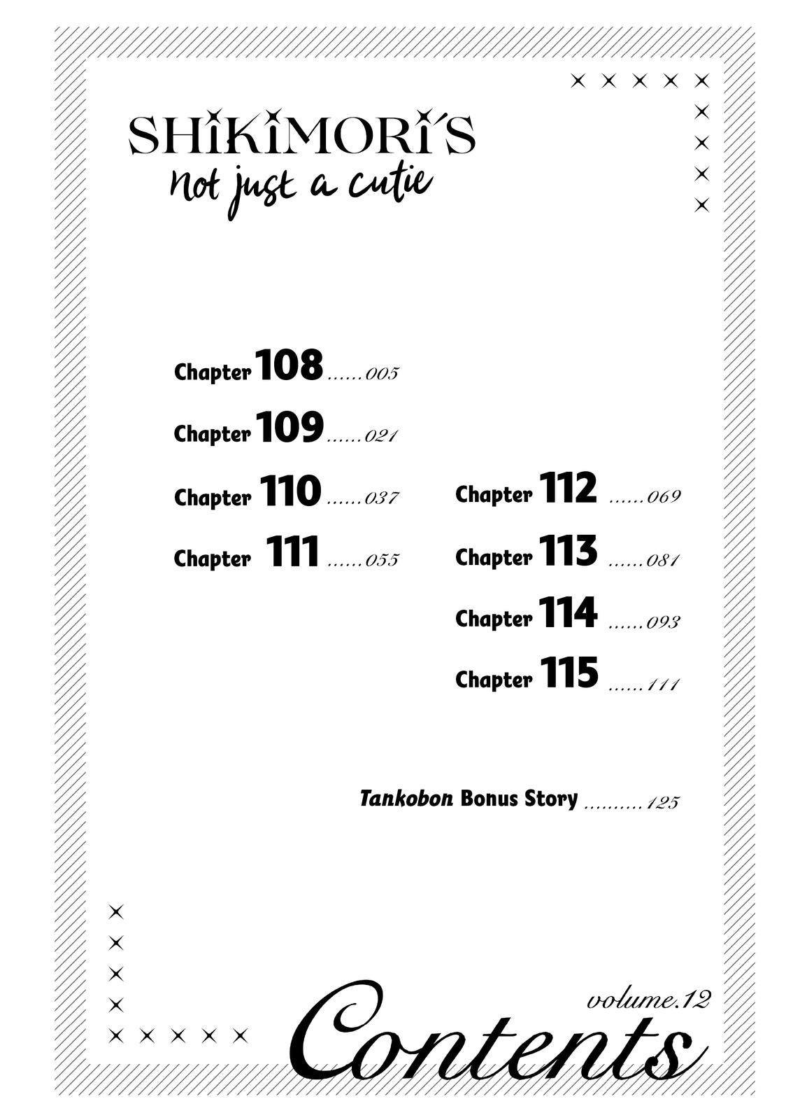 Shikimori's Not Just a Cutie Chapter 108 - Page 4