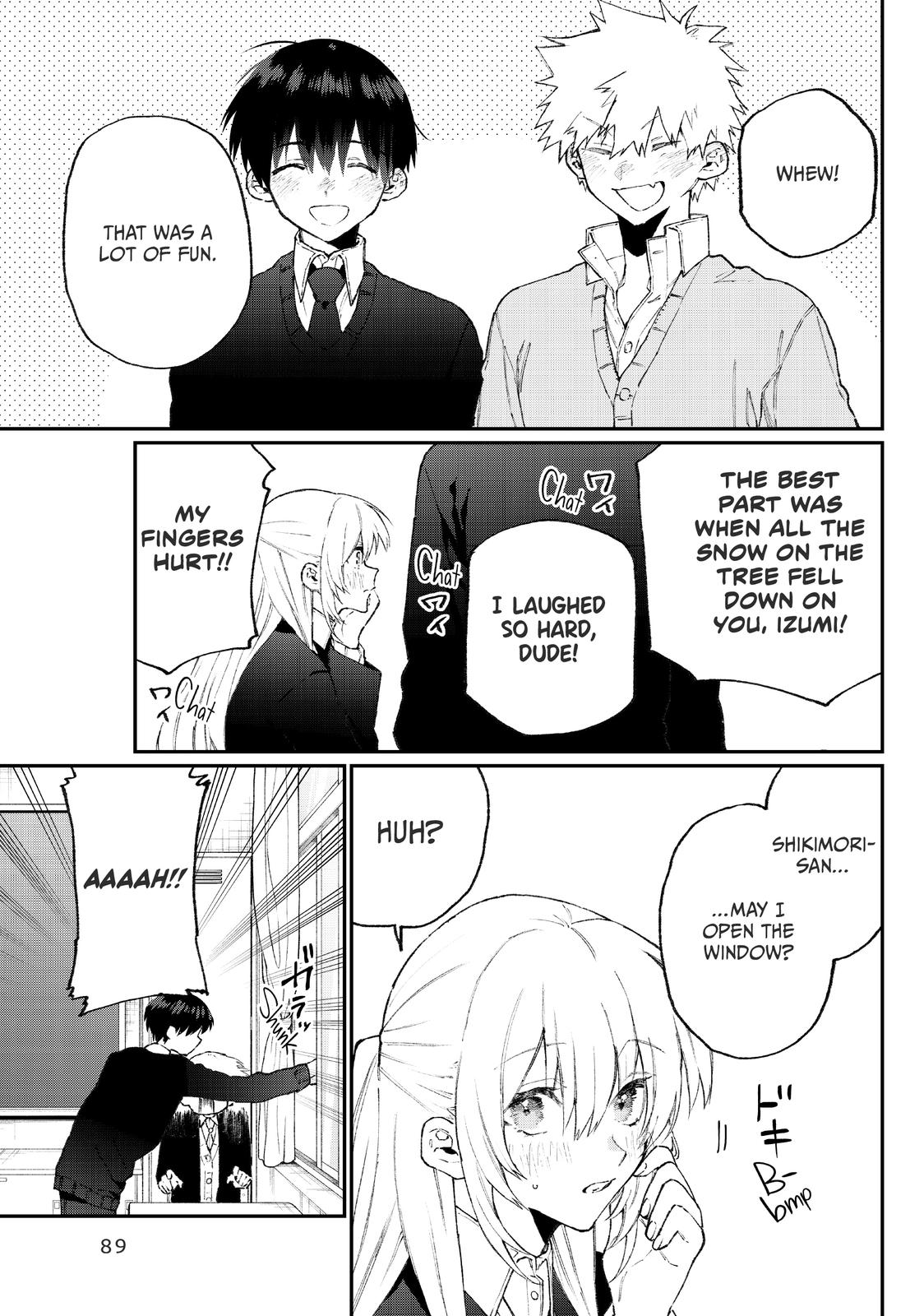 Shikimori's Not Just a Cutie Chapter 113 - Page 9