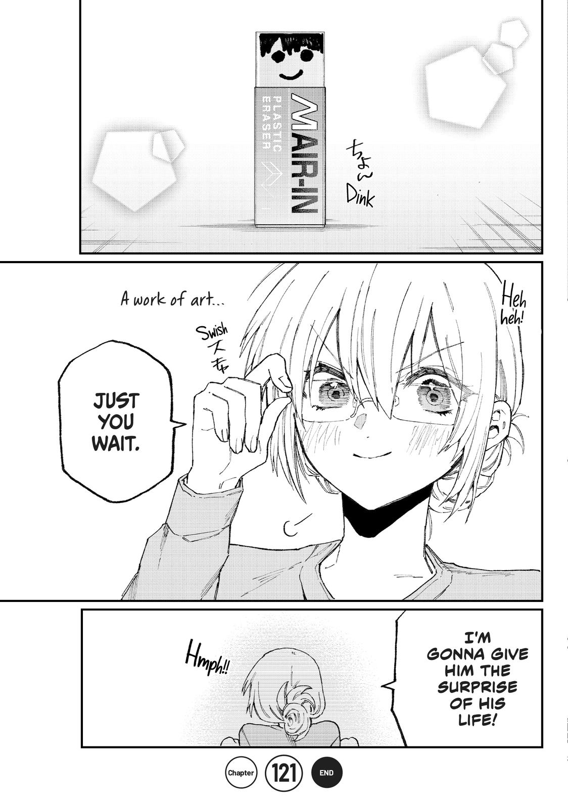 Shikimori's Not Just a Cutie Chapter 121 - Page 15