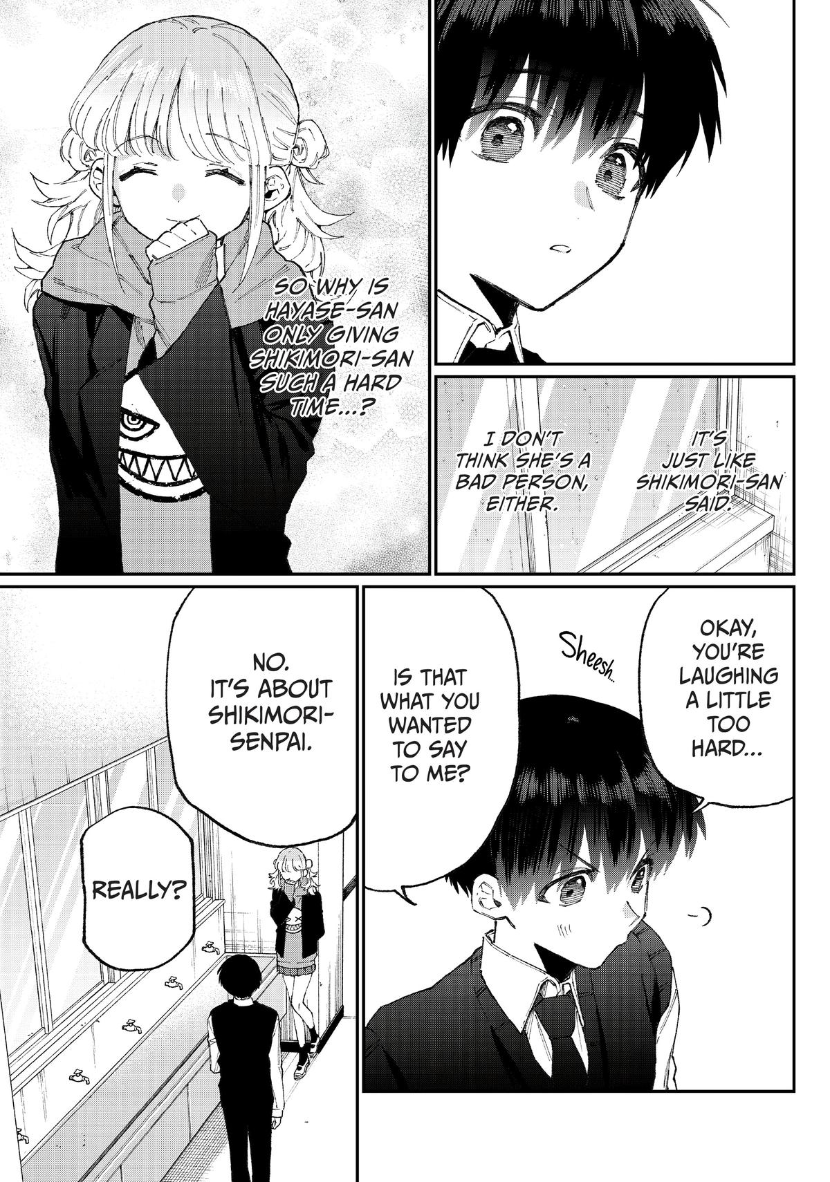 Shikimori's Not Just a Cutie Chapter 125 - Page 13