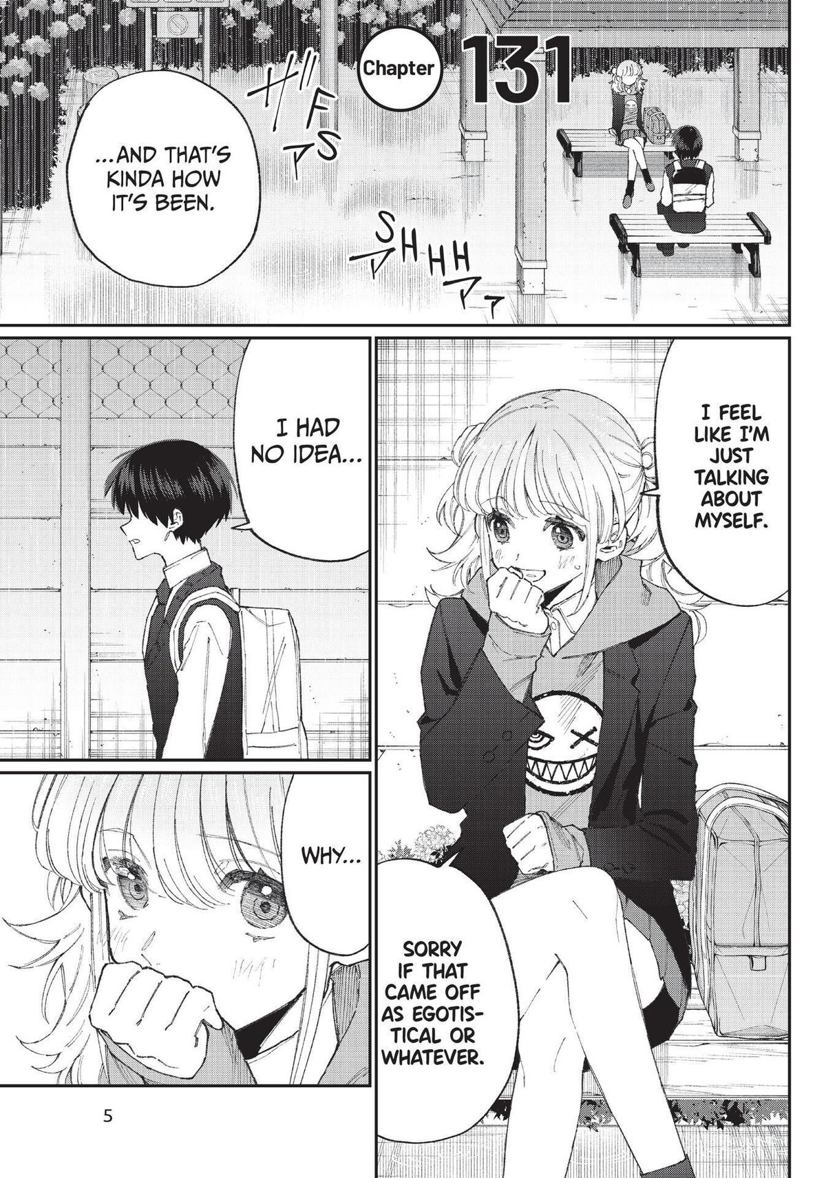Shikimori's Not Just a Cutie Chapter 131 - Page 6