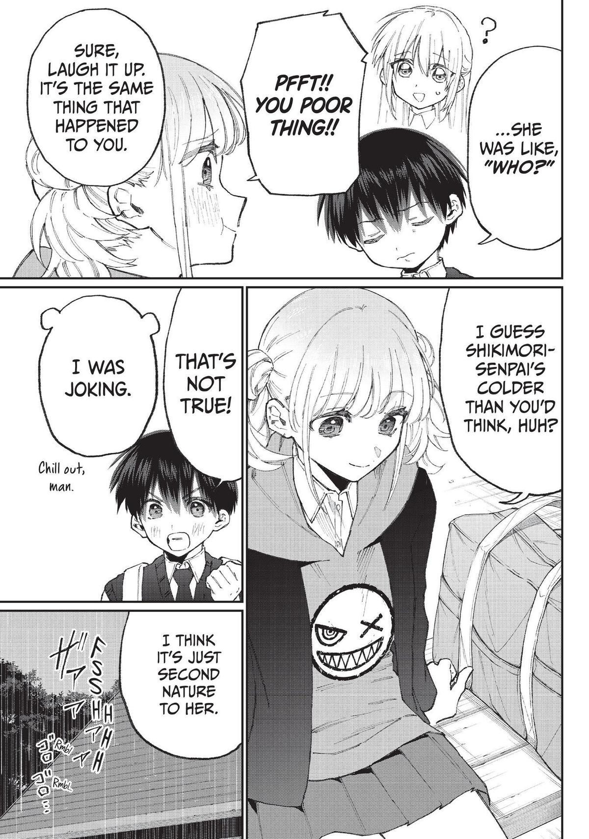 Shikimori's Not Just a Cutie Chapter 131 - Page 8