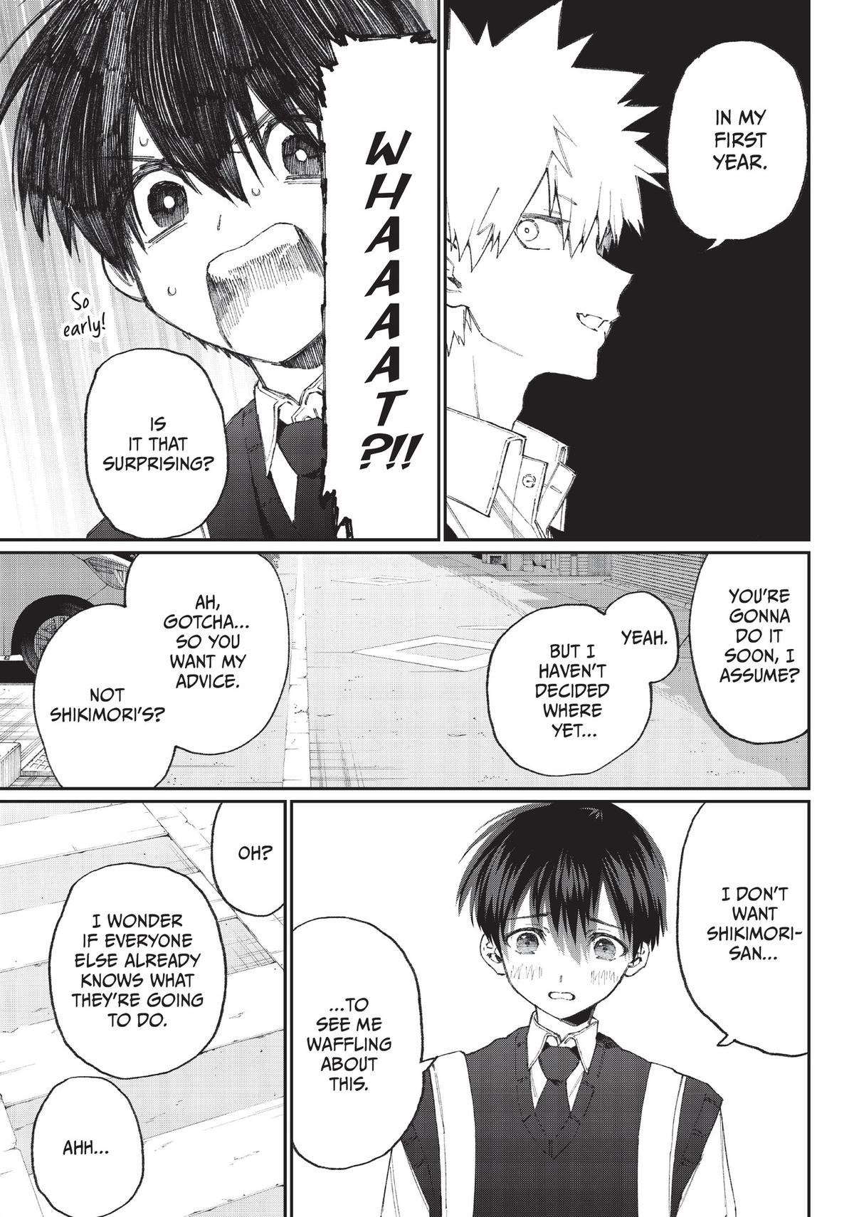 Shikimori's Not Just a Cutie Chapter 139 - Page 13