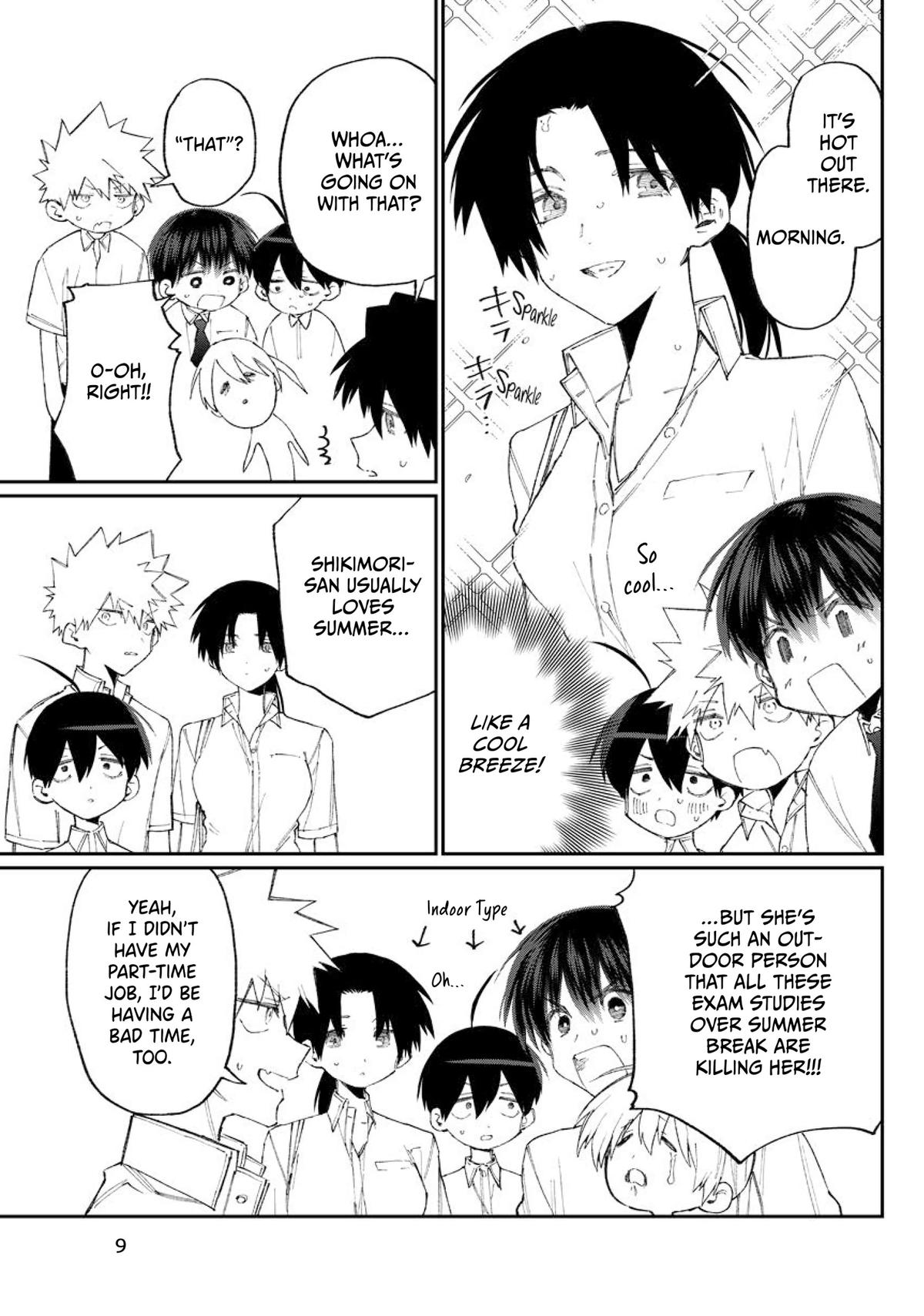 Shikimori's Not Just a Cutie Chapter 157 - Page 9