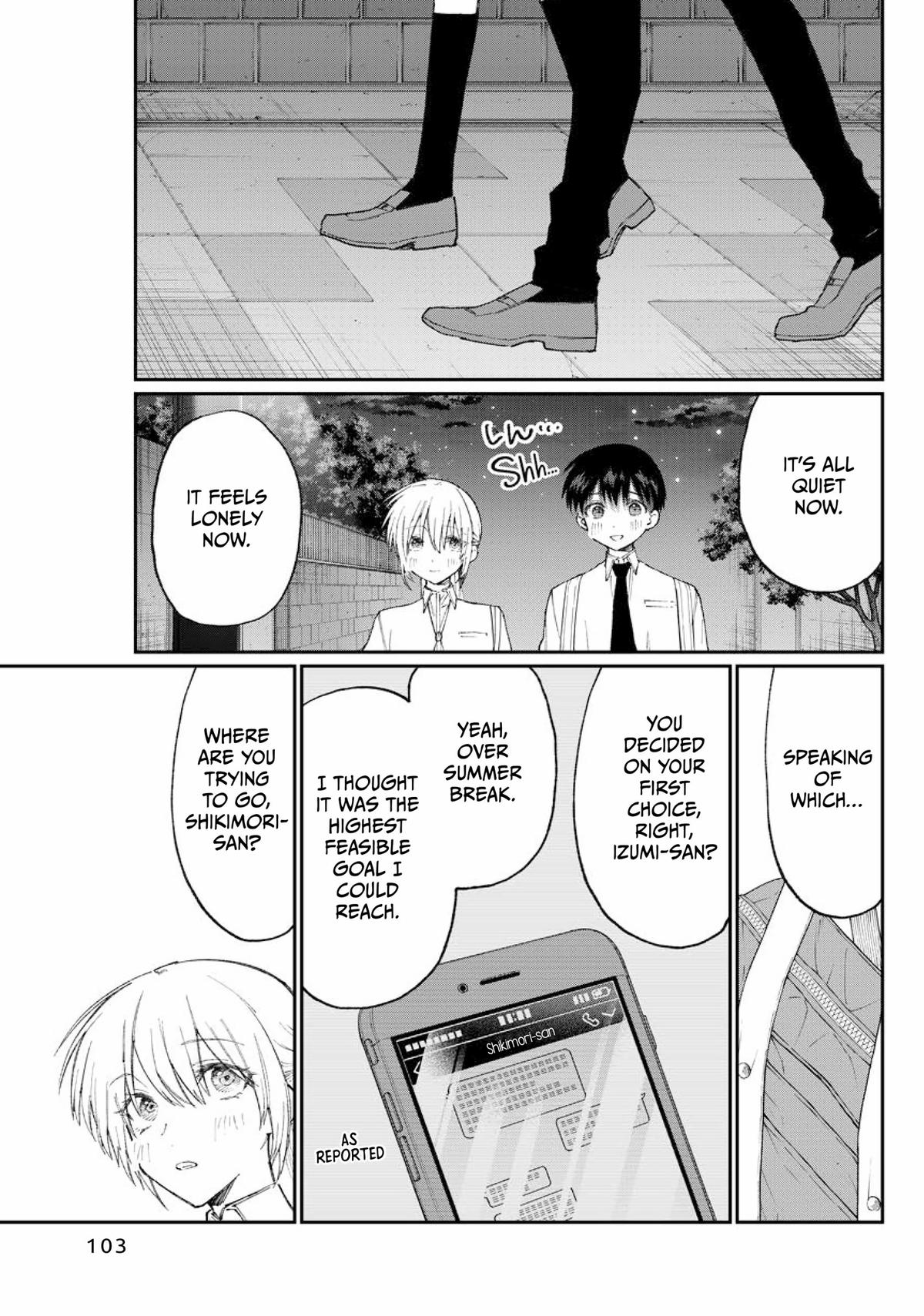 Shikimori's Not Just a Cutie Chapter 164 - Page 9