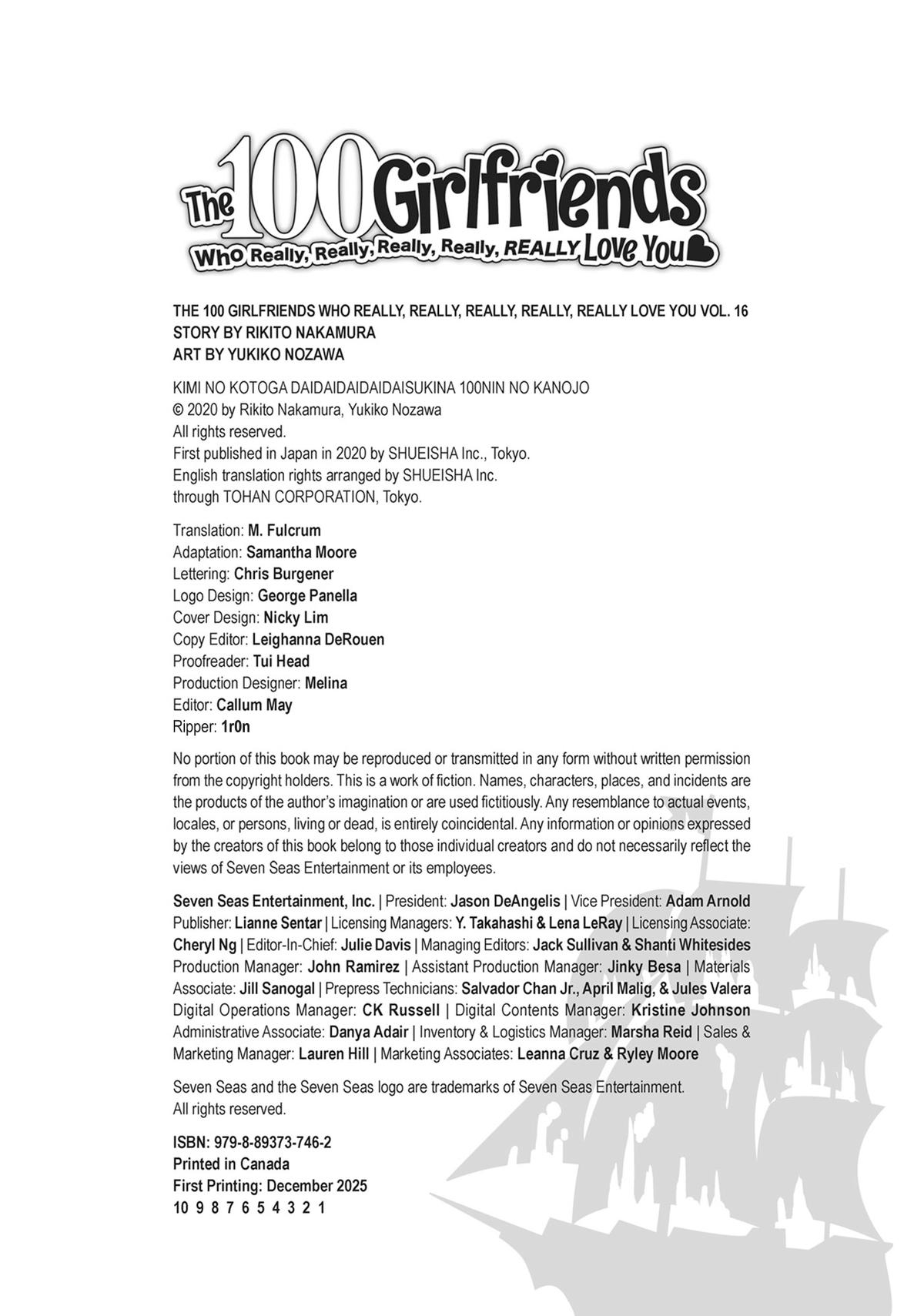 The 100 Girlfriends Who Really, Really, Really, Really, REALLY Love You Chapter 140.5 - Page 12