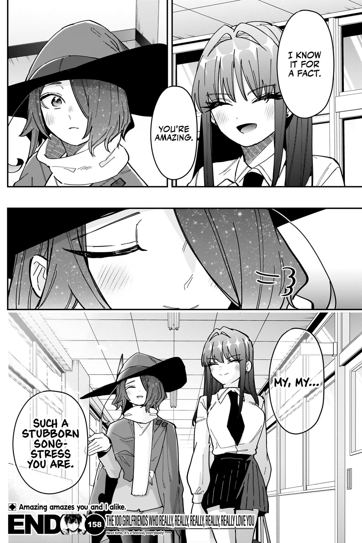The 100 Girlfriends Who Really, Really, Really, Really, REALLY Love You Chapter 158 - Page 22