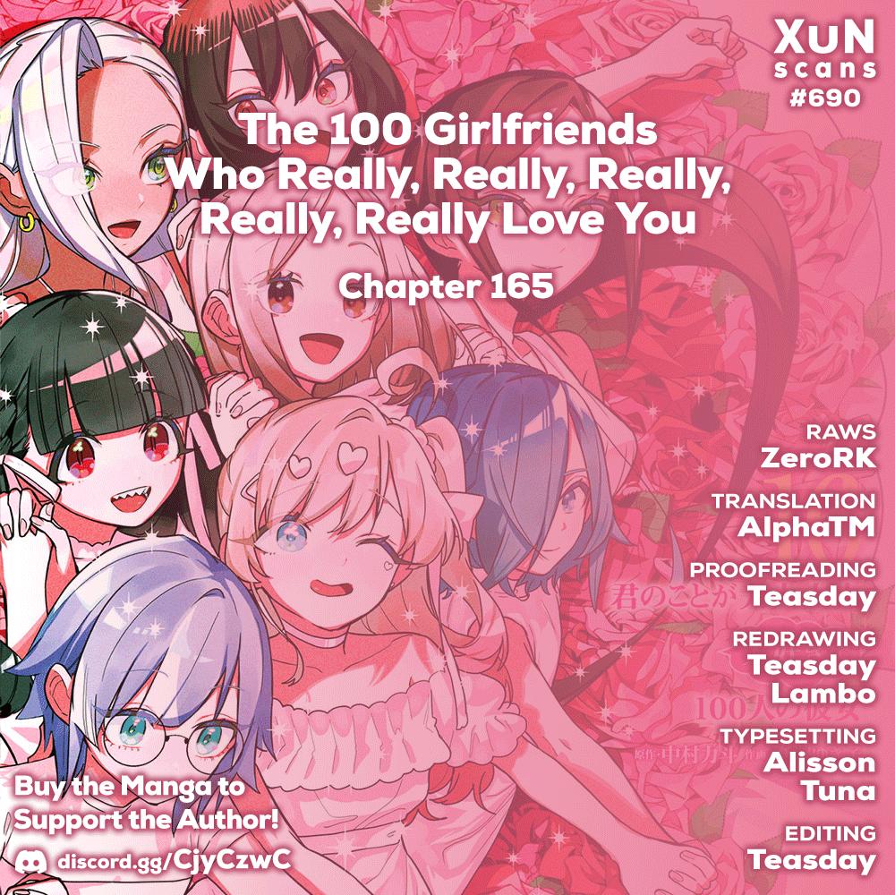 The 100 Girlfriends Who Really, Really, Really, Really, REALLY Love You Chapter 165 - Page 1