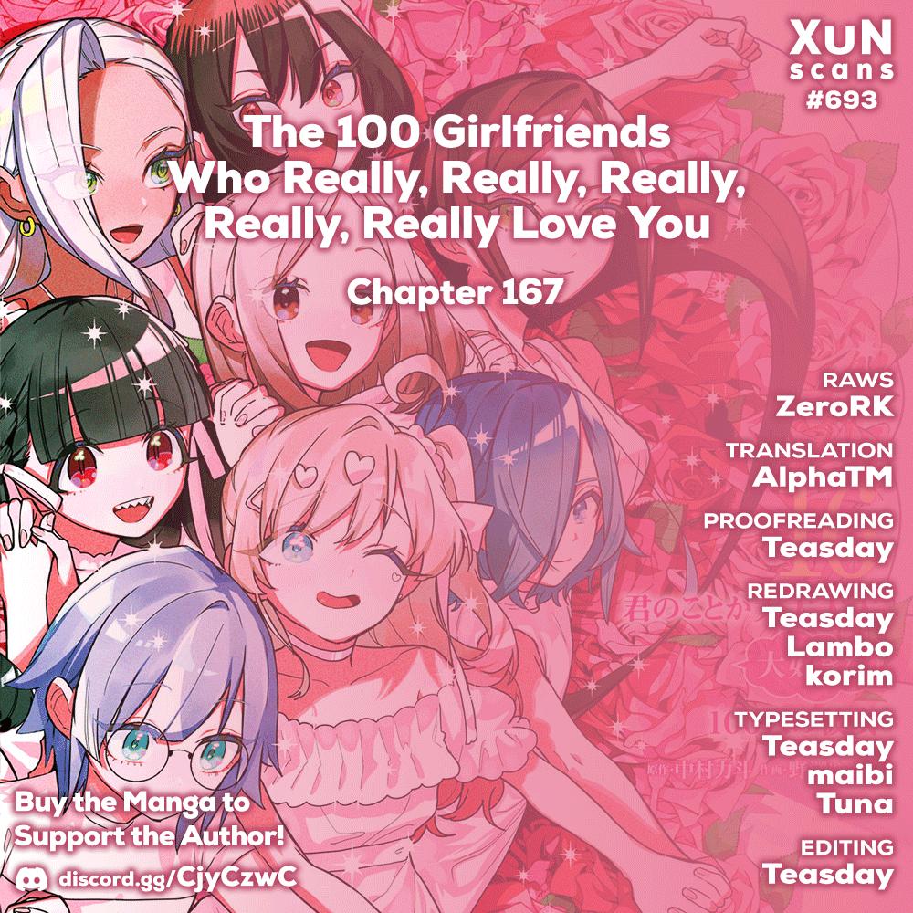 The 100 Girlfriends Who Really, Really, Really, Really, REALLY Love You Chapter 167 - Page 1