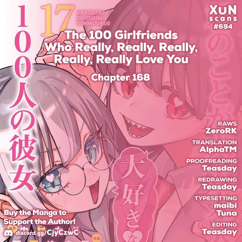 The 100 Girlfriends Who Really, Really, Really, Really, REALLY Love You Chapter 168 - Page 1