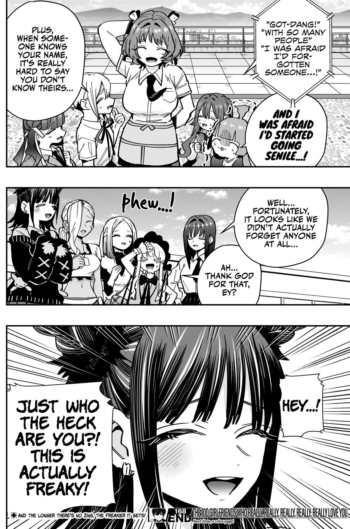 The 100 Girlfriends Who Really, Really, Really, Really, REALLY Love You Chapter 168 - Page 21