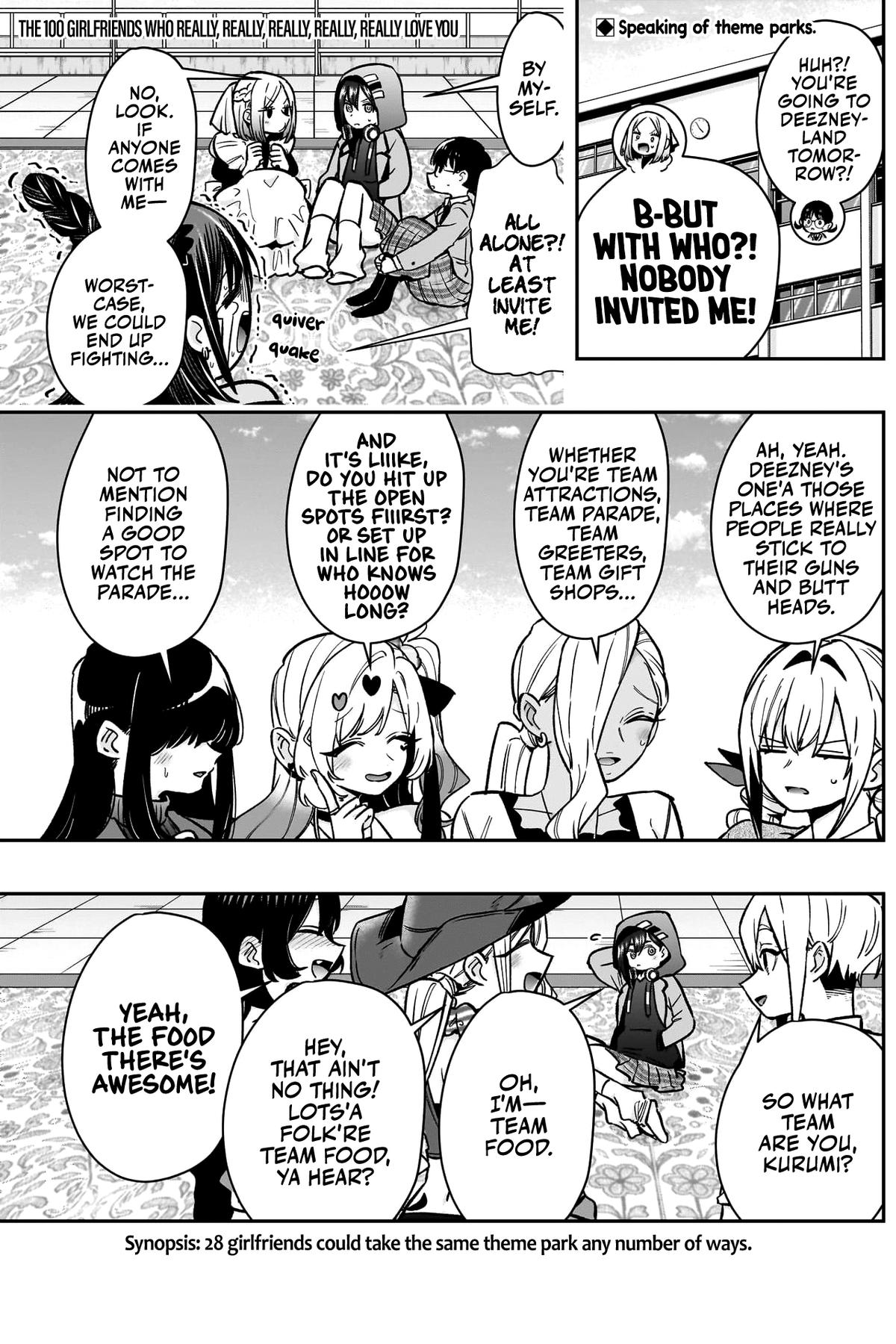 The 100 Girlfriends Who Really, Really, Really, Really, REALLY Love You Chapter 176 - Page 2