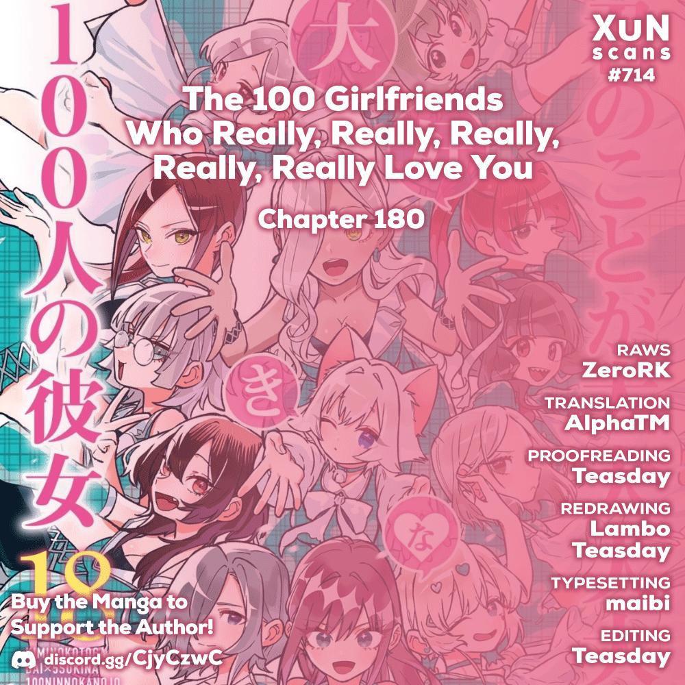 The 100 Girlfriends Who Really, Really, Really, Really, REALLY Love You Chapter 180 - Page 1
