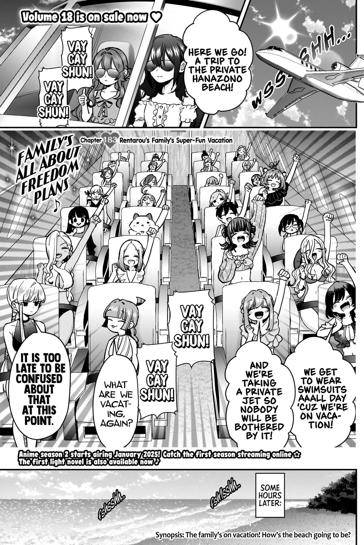 The 100 Girlfriends Who Really, Really, Really, Really, REALLY Love You Chapter 183 - Page 2