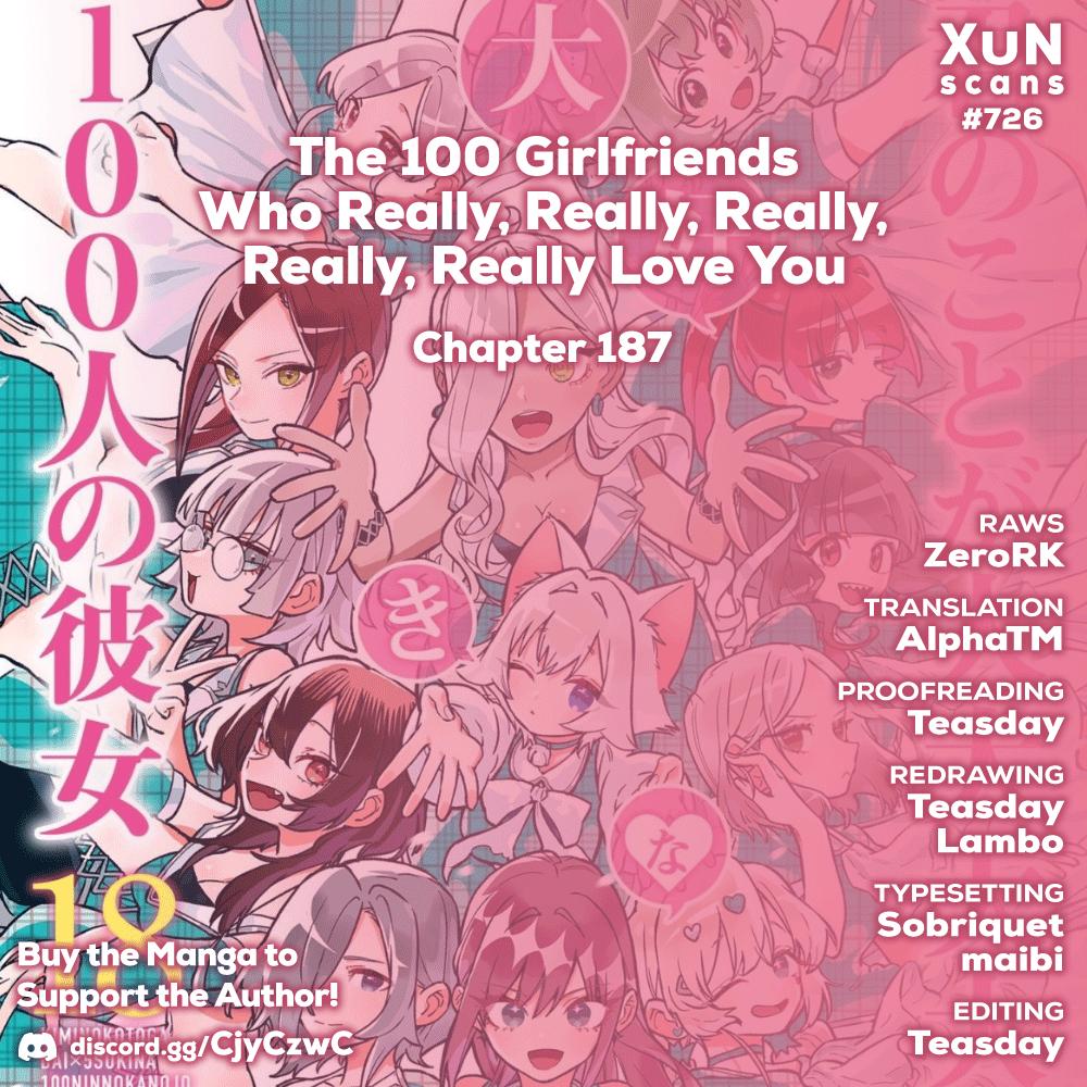 The 100 Girlfriends Who Really, Really, Really, Really, REALLY Love You Chapter 187 - Page 1