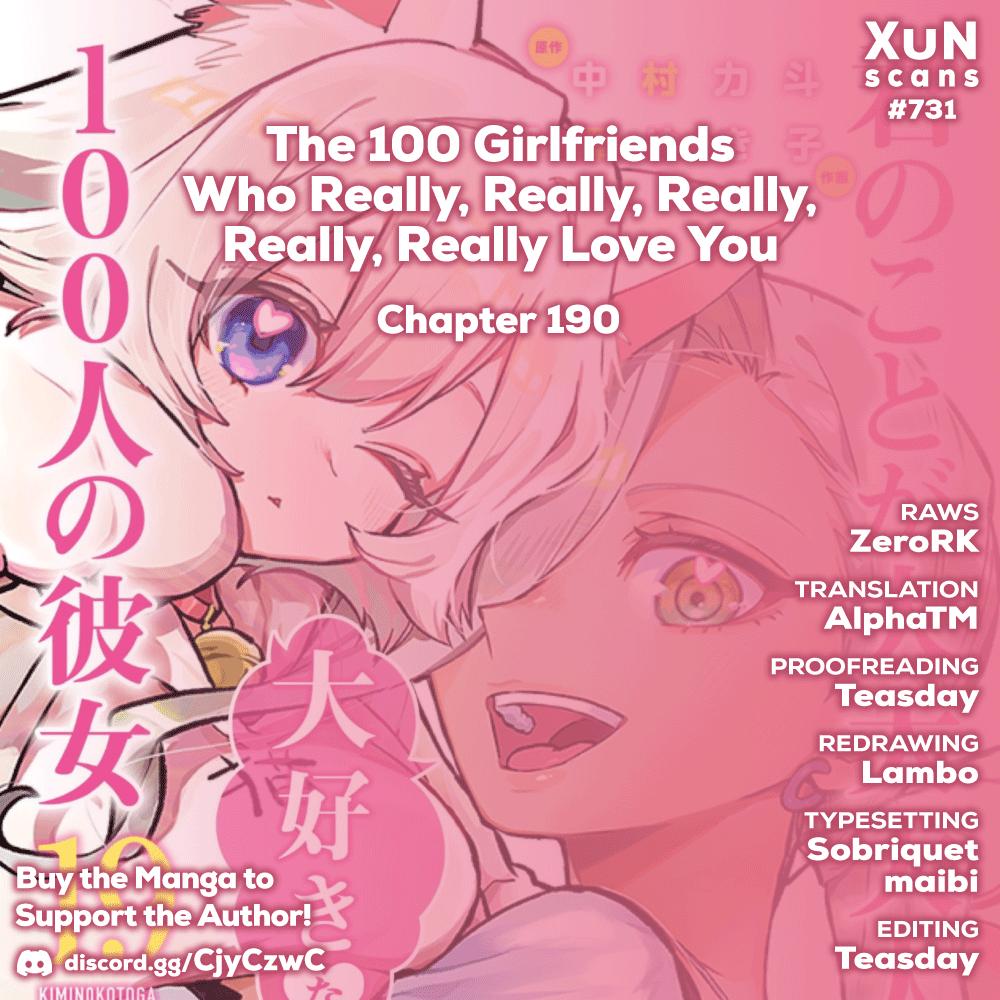 The 100 Girlfriends Who Really, Really, Really, Really, REALLY Love You Chapter 190 - Page 1