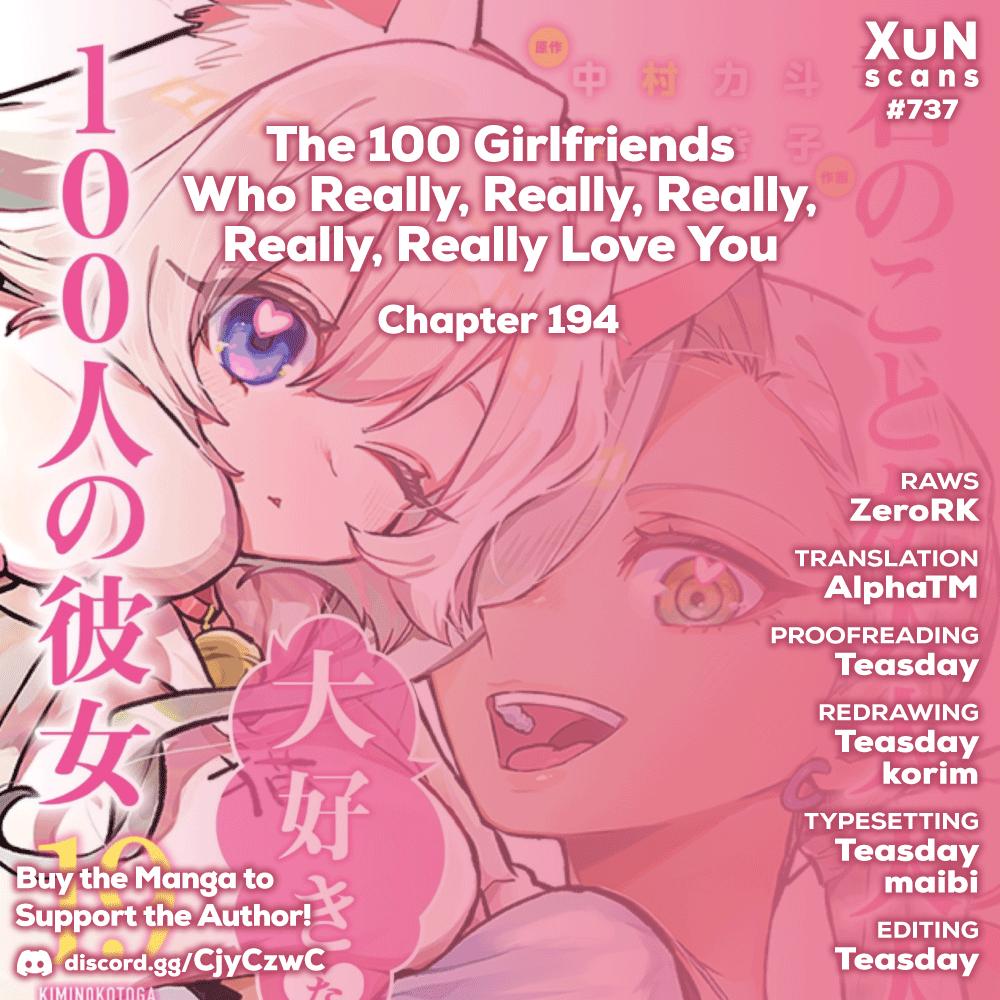 The 100 Girlfriends Who Really, Really, Really, Really, REALLY Love You Chapter 194 - Page 1