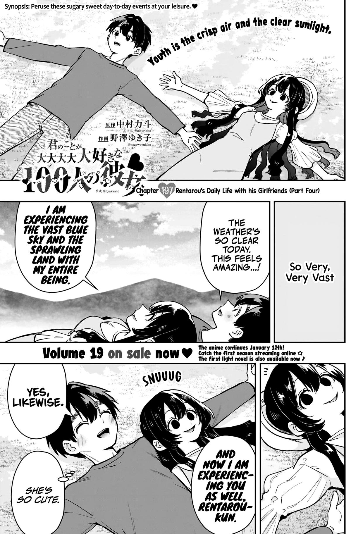 The 100 Girlfriends Who Really, Really, Really, Really, REALLY Love You Chapter 197 - Page 2