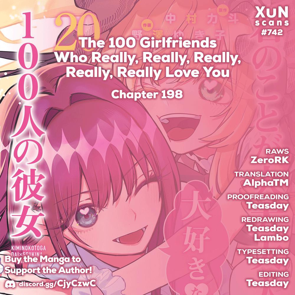 The 100 Girlfriends Who Really, Really, Really, Really, REALLY Love You Chapter 198 - Page 1
