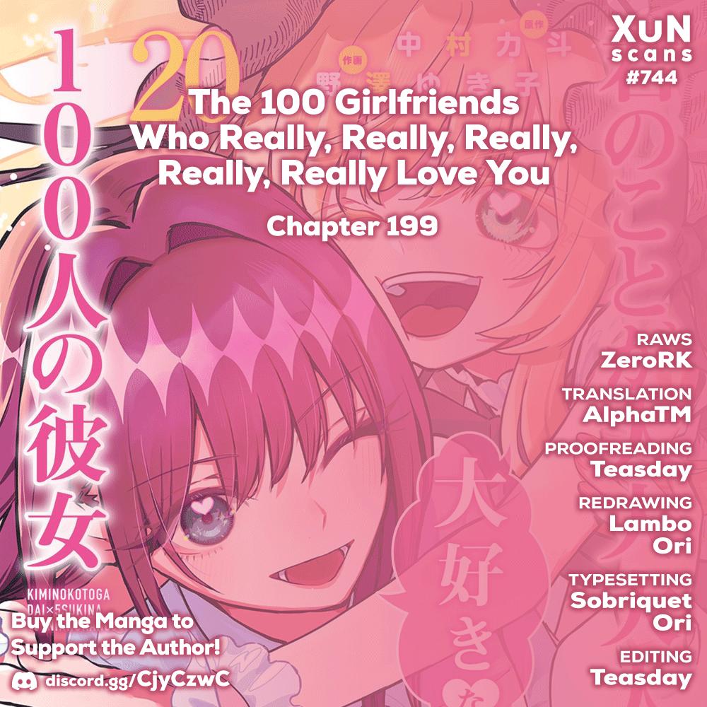 The 100 Girlfriends Who Really, Really, Really, Really, REALLY Love You Chapter 199 - Page 1