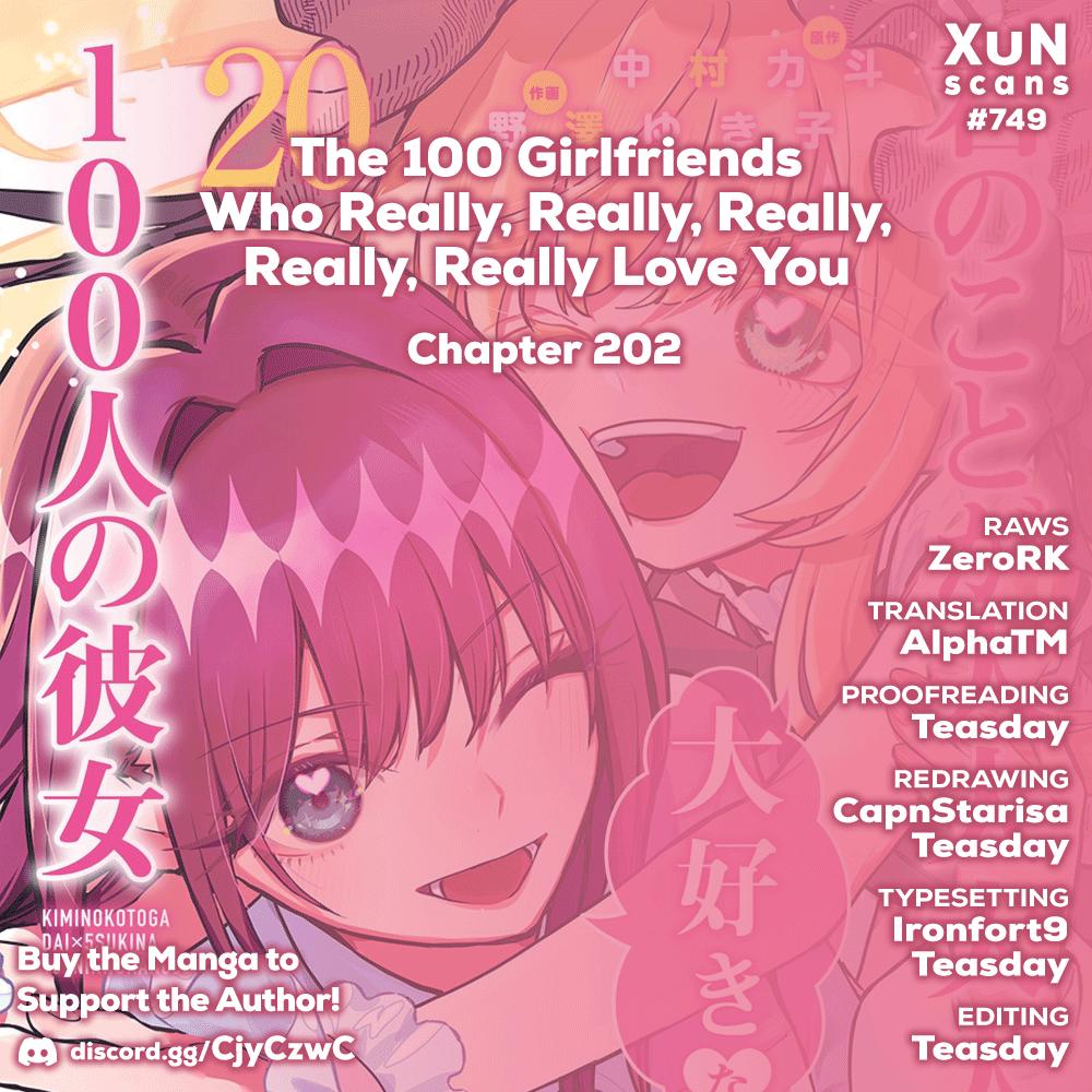 The 100 Girlfriends Who Really, Really, Really, Really, REALLY Love You Chapter 202 - Page 1