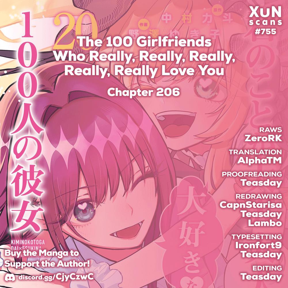 The 100 Girlfriends Who Really, Really, Really, Really, REALLY Love You Chapter 206 - Page 1
