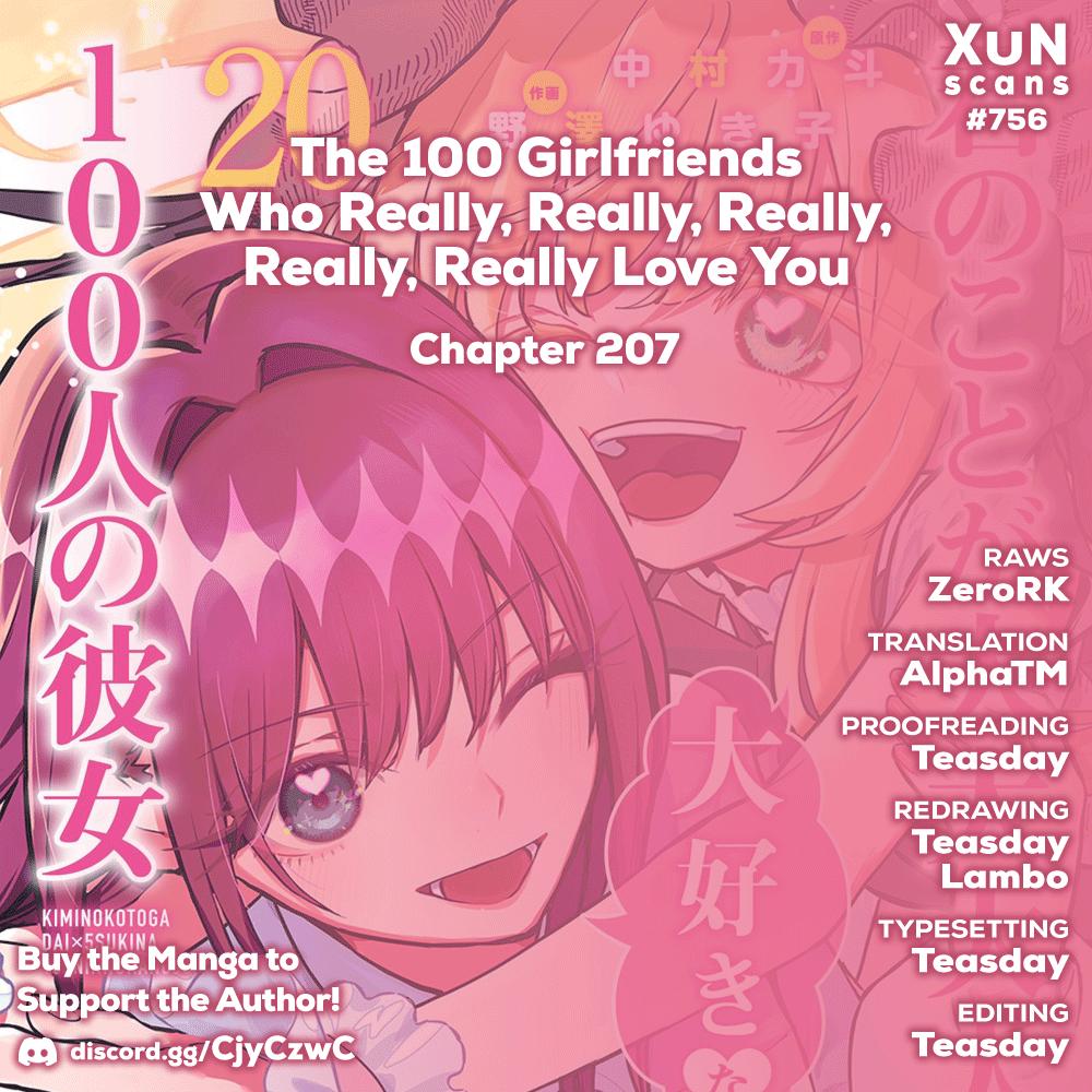 The 100 Girlfriends Who Really, Really, Really, Really, REALLY Love You Chapter 207 - Page 1