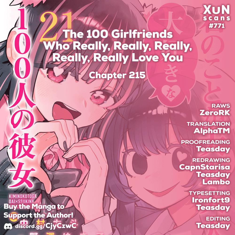 The 100 Girlfriends Who Really, Really, Really, Really, REALLY Love You Chapter 215 - Page 1