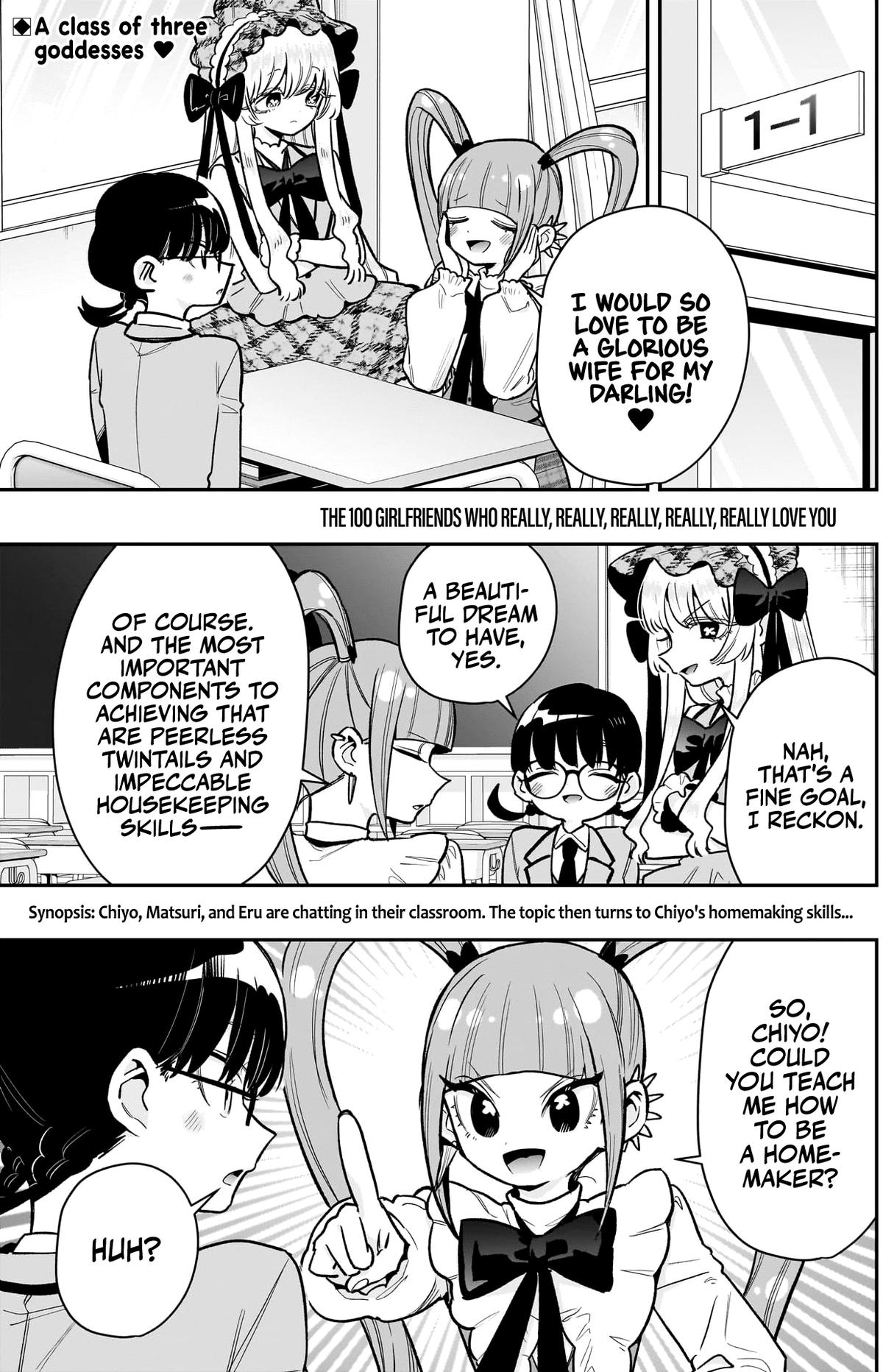 The 100 Girlfriends Who Really, Really, Really, Really, REALLY Love You Chapter 225 - Page 2