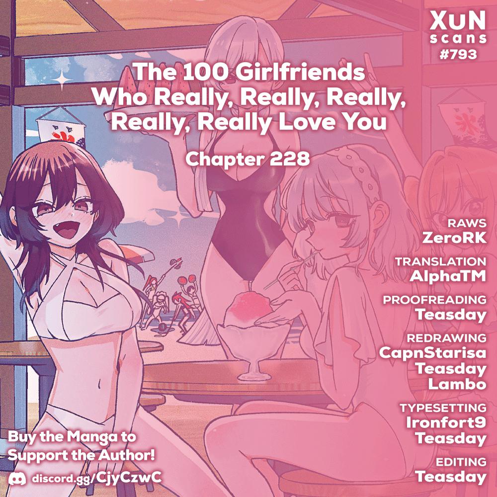 The 100 Girlfriends Who Really, Really, Really, Really, REALLY Love You Chapter 228 - Page 1
