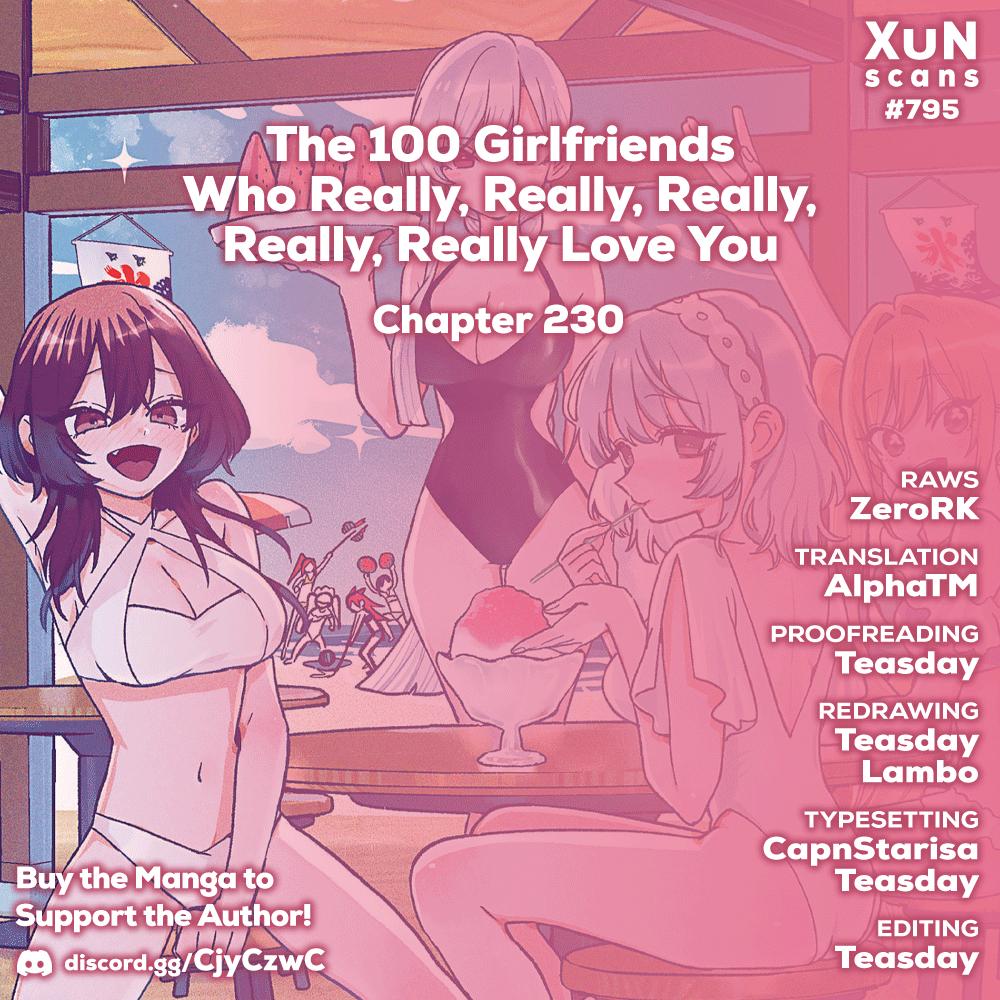 The 100 Girlfriends Who Really, Really, Really, Really, REALLY Love You Chapter 230 - Page 1