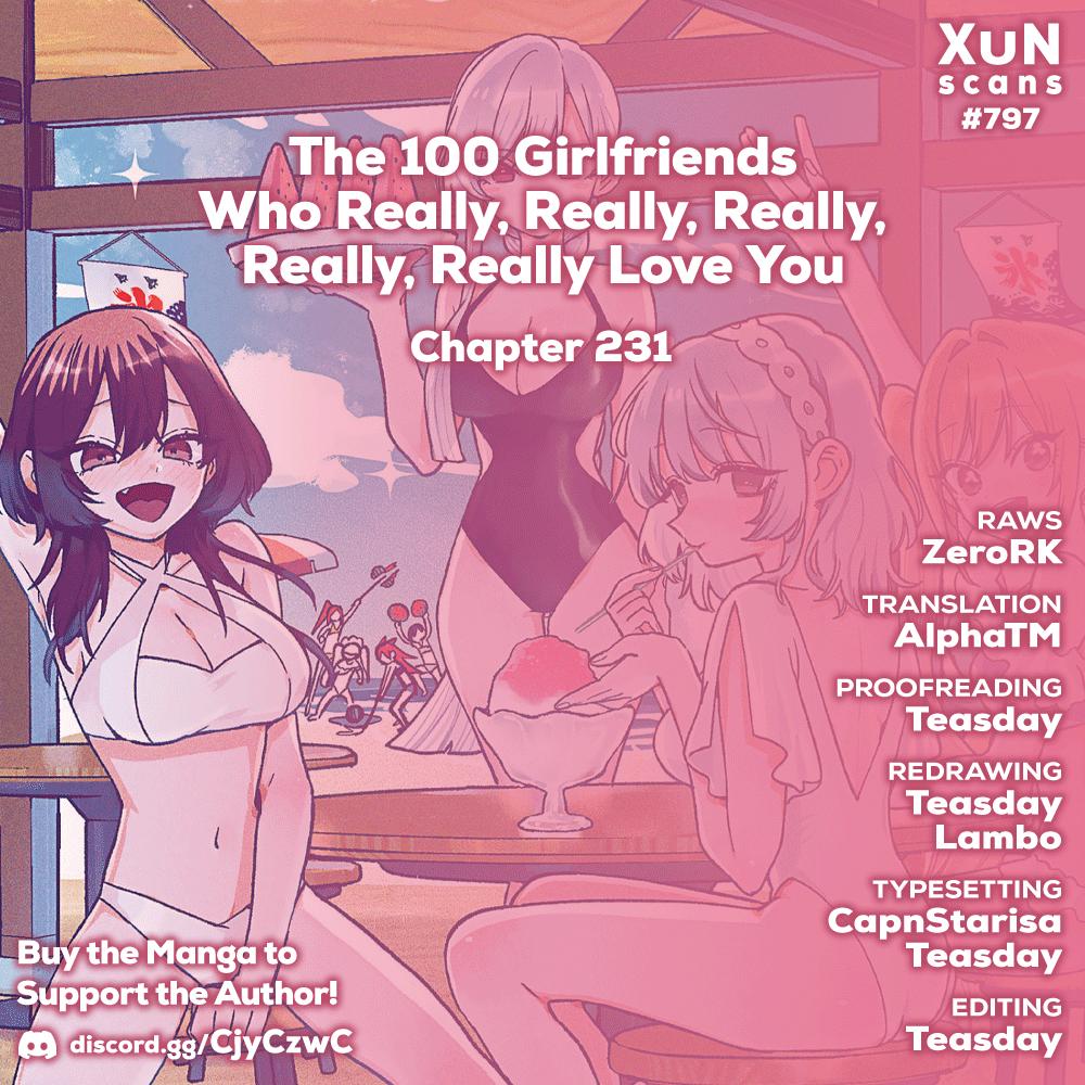 The 100 Girlfriends Who Really, Really, Really, Really, REALLY Love You Chapter 231 - Page 1