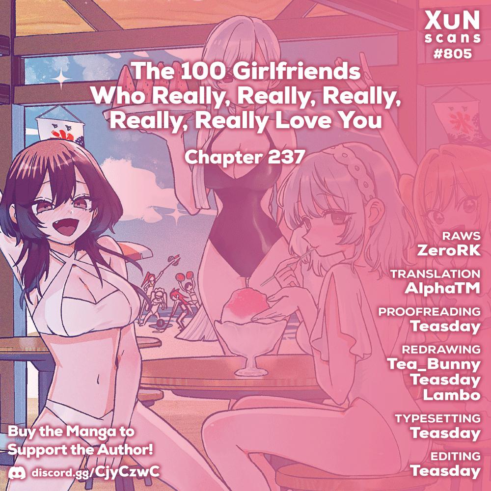 The 100 Girlfriends Who Really, Really, Really, Really, REALLY Love You Chapter 237 - Page 1