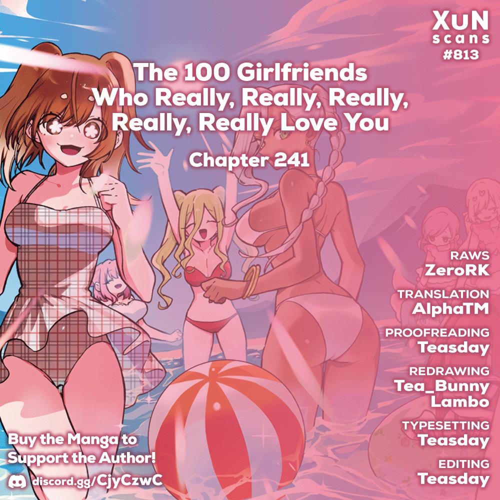 The 100 Girlfriends Who Really, Really, Really, Really, REALLY Love You Chapter 241 - Page 1