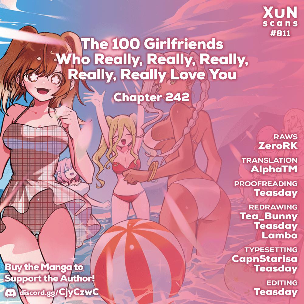 The 100 Girlfriends Who Really, Really, Really, Really, REALLY Love You Chapter 242 - Page 1