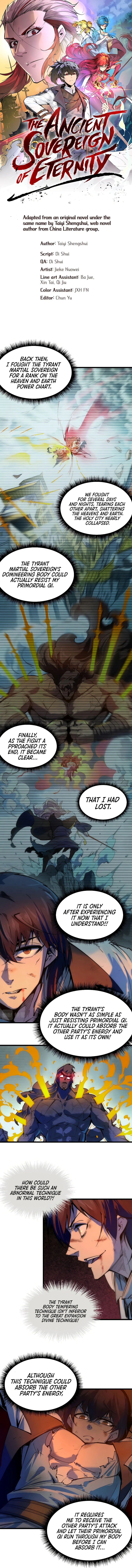 The Ancient Sovereign of Eternity Chapter 32 - Page 1