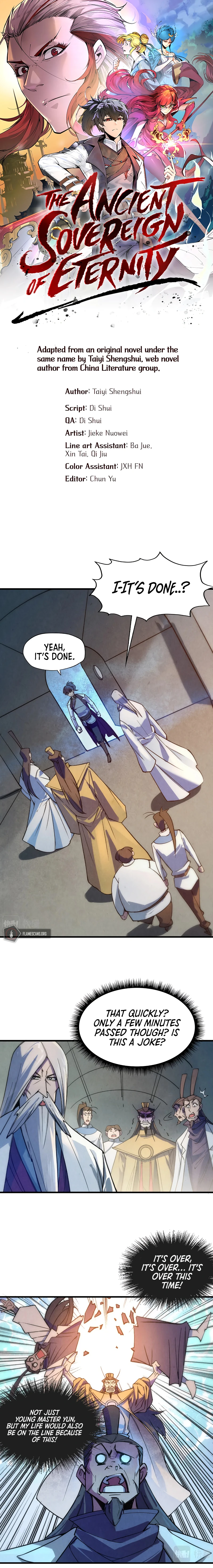 The Ancient Sovereign of Eternity Chapter 35 - Page 1
